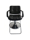 Professional Reclining Salon Chair – Heavy Duty | Black