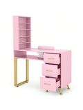 Nail desk with vent